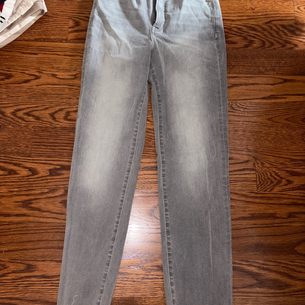 Express Women's Gray Skinny Jeans